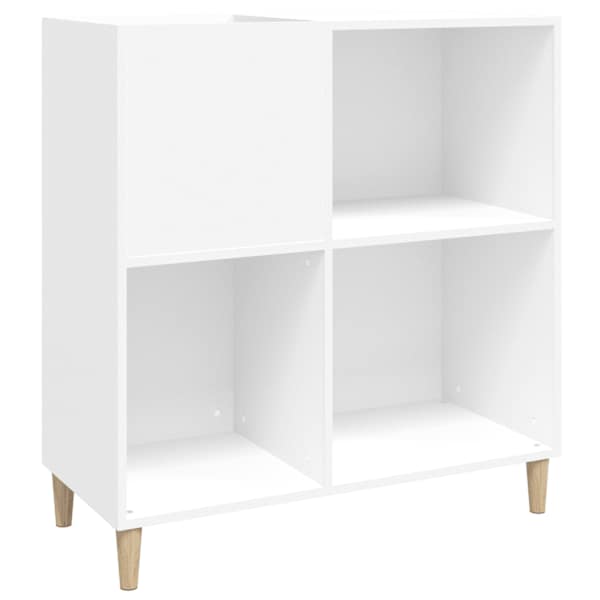 Plaadikapp, valge, 84,5 × 38 × 89 cm, tehispuit