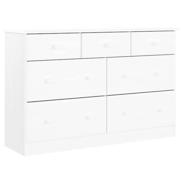 Kummut "ALTA" valge 112 × 35 × 73 cm, männipuit