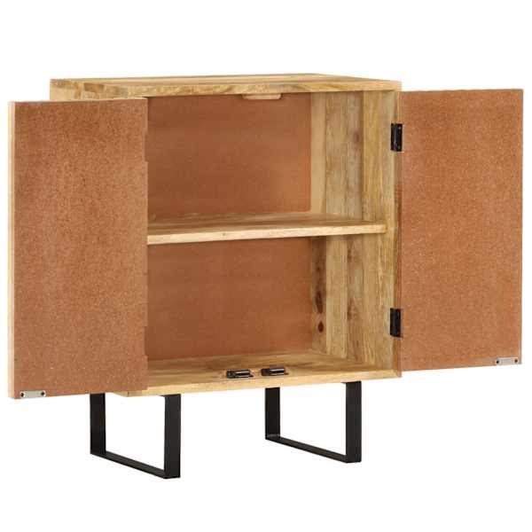 Puhvetkapp 2 uksega, 55 × 35 × 70 cm, mangopuit