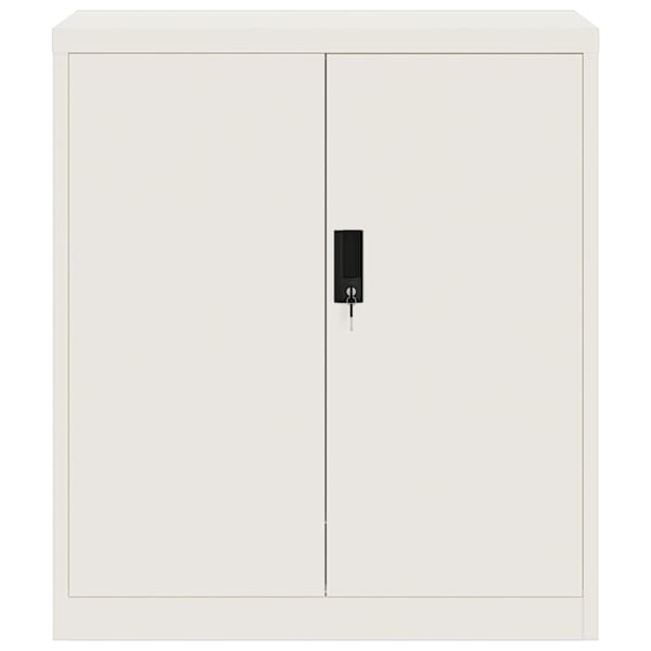 Dokumendikapp, valge, 79 × 40 × 90 cm, teras