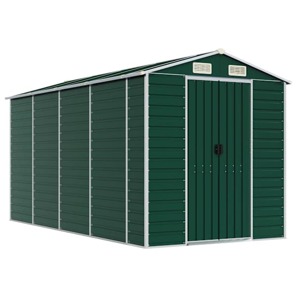 Metallist aiakuur 191 × 385 × 198 cm – roheline