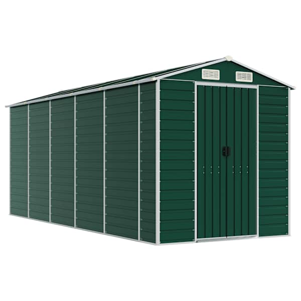Metallist aiakuur 191 × 470 × 198 cm – roheline
