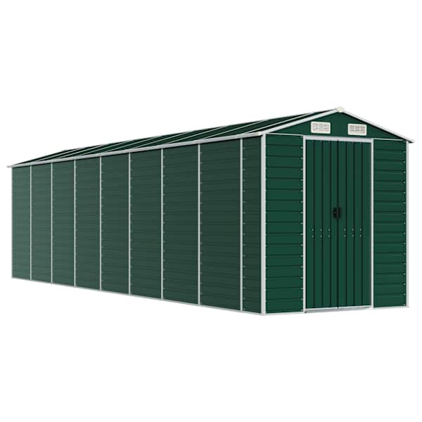 Metallist aiakuur 191 × 725 × 198 cm – roheline