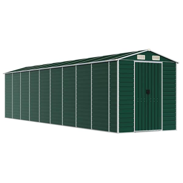 Metallist aiakuur 191 × 810 × 198 cm – roheline