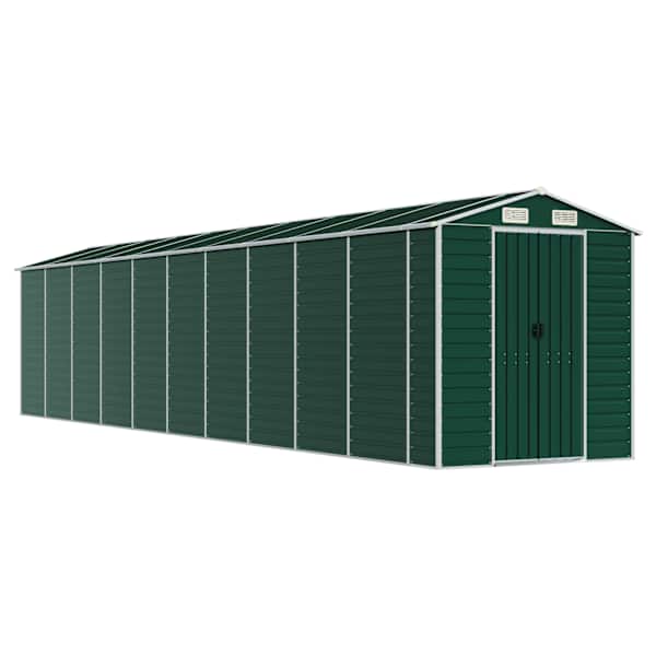 Metallist aiakuur 191 × 895 × 198 cm – roheline