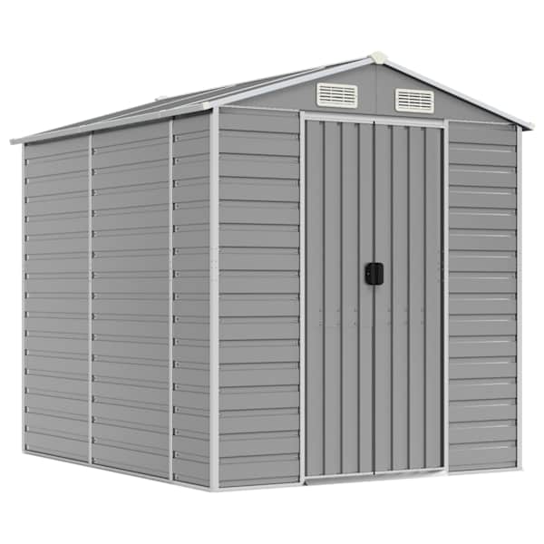 Metallist aiakuur 191 × 215 × 198 cm – helehall