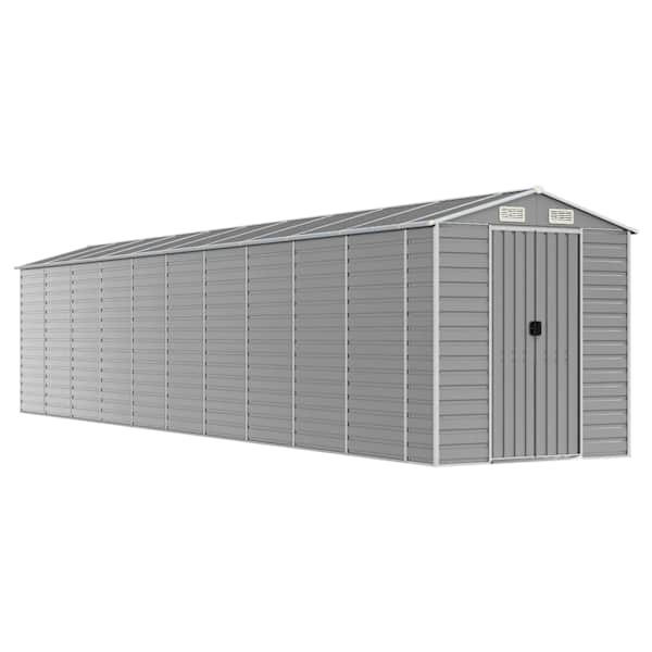 Metallist aiakuur 191 × 895 × 198 cm – helehall