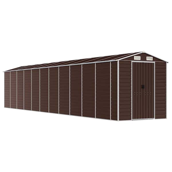 Metallist aiakuur 191 × 980 × 198 cm – pruun