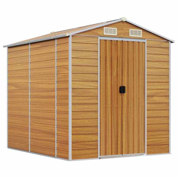 Metallist aiakuur 191 × 215 × 198 cm – helepruun