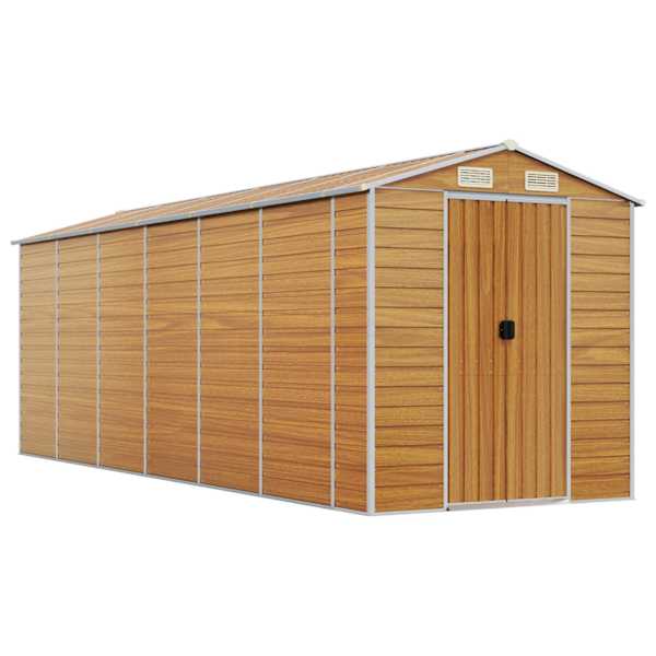 Metallist aiakuur 191 × 555 × 198 cm – helepruun