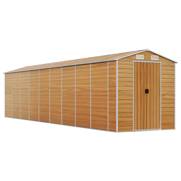 Metallist aiakuur 191 × 810 × 198 cm – helepruun