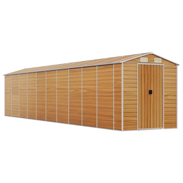 Metallist aiakuur 191 × 895 × 198 cm – helepruun