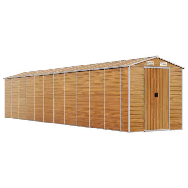 Metallist aiakuur 191 × 980 × 198 cm – helepruun