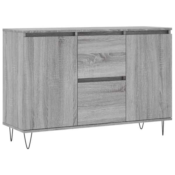 Puhvetkapp, hall Sonoma tamm, 101,5 × 35 × 70 cm, tehispuit