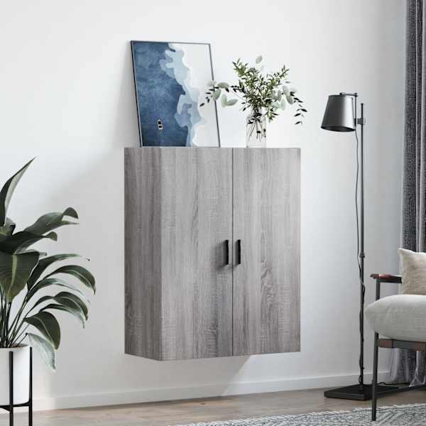 Seinakapp, hall Sonoma tamm, 69,5 × 34 × 90 cm