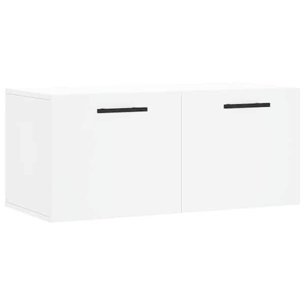 Seinakapp, valge, 80 × 36,5 × 35 cm, tehispuit