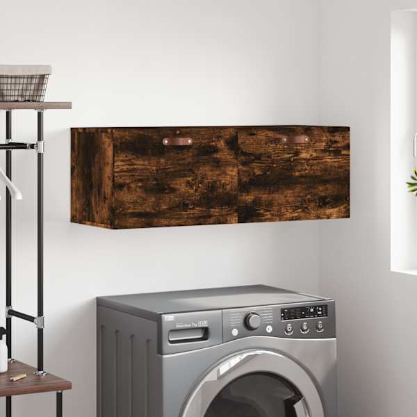 Teleri seinakapp, suitsutatud tamm, 100 × 36,5 × 35 cm, tehispuit