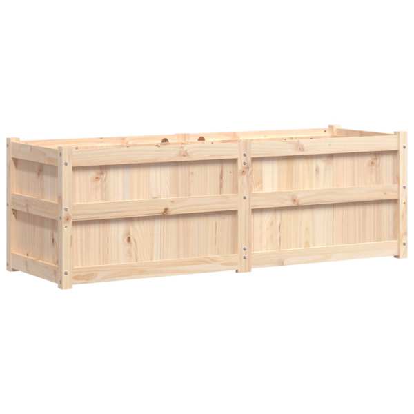 Taimekast 150 × 50 × 50 cm, männipuit (töötlemata) – naturaalne männipuit