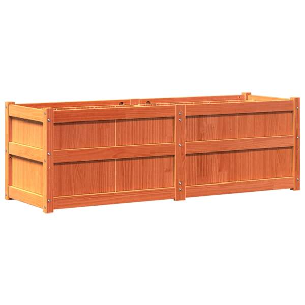 Taimekast 150 × 50 × 50 cm, täismännipuit – pruun