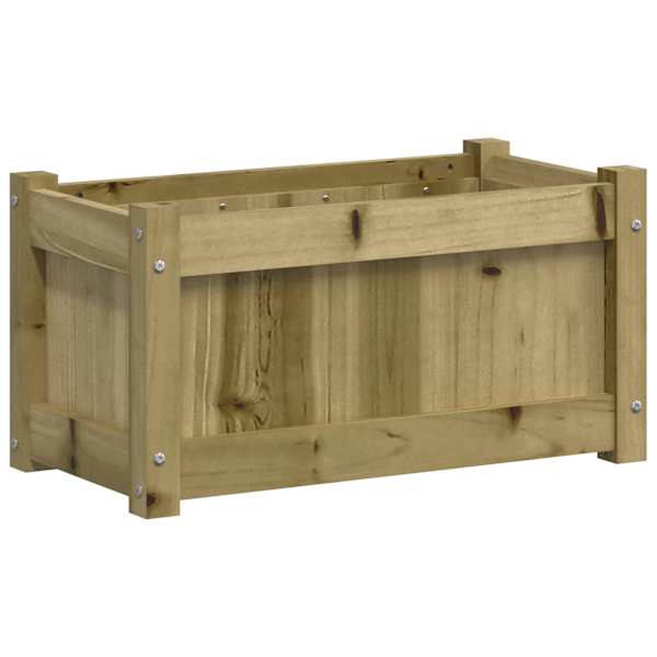 Taimekast 60 × 31 × 31 cm, survetöötlusega immutatud männipuit – immutatud puidu tooni