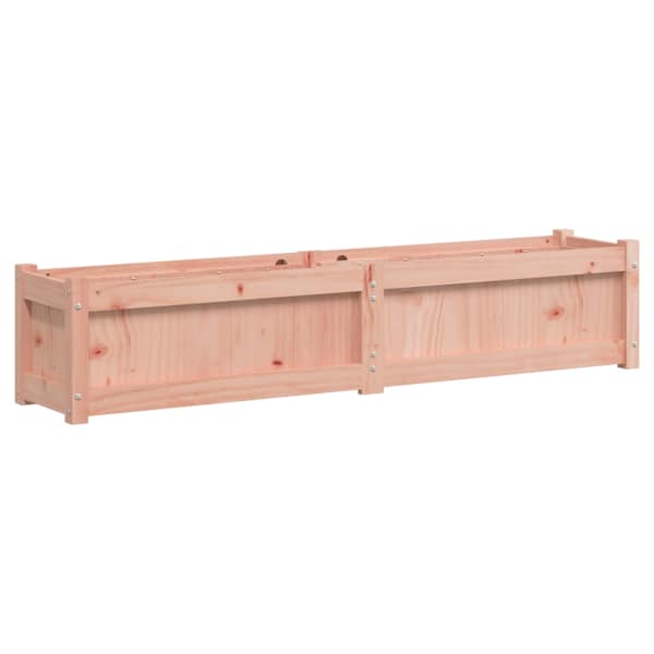 Taimekast 150 × 31 × 31 cm, ebatsuugapuit (töötlemata) – naturaalne ebatsuuga