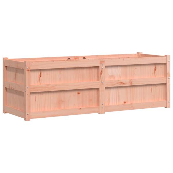 Taimekast 150 × 50 × 50 cm, ebatsuugapuit (töötlemata) – naturaalne ebatsuuga