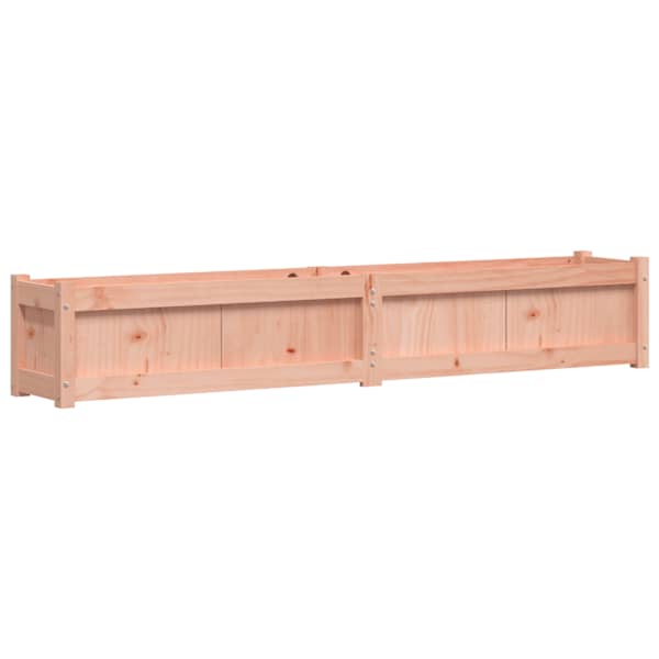 Taimekast 180 × 31 × 31 cm, ebatsuugapuit (töötlemata) – naturaalne ebatsuuga