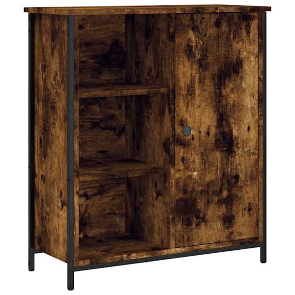Puhvetkapp, suitsutatud tamm, 70 × 30 × 80 cm, tehispuit