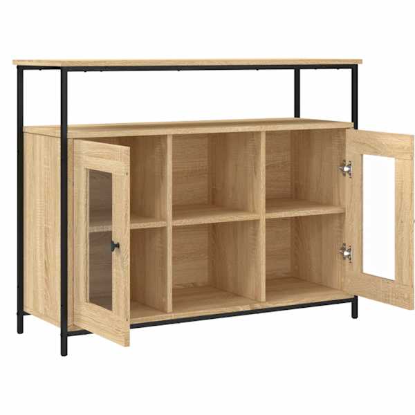 Puhvetkapp, Sonoma tamm, 100 × 35 × 80 cm, tehispuit