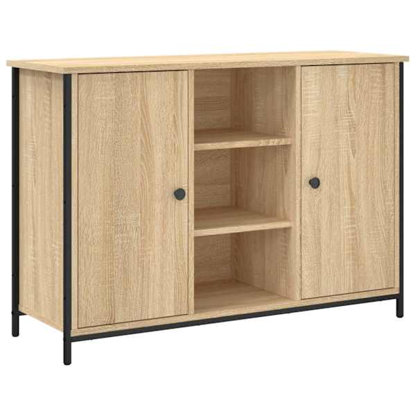 Puhvetkapp, Sonoma tamm, 100 × 35 × 70 cm, tehispuit