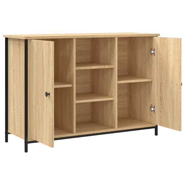 Puhvetkapp, Sonoma tamm, 100 × 35 × 70 cm, tehispuit