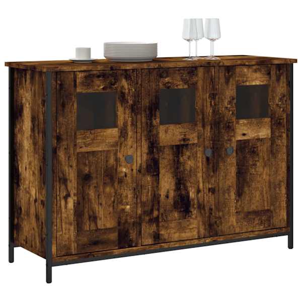 Puhvetkapp, suitsutatud tamm, 100 × 35 × 70 cm tehispuit
