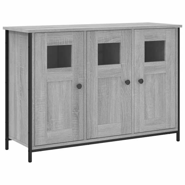 Puhvetkapp, hall Sonoma tamm, 100 × 35 × 70 cm, tehispuit