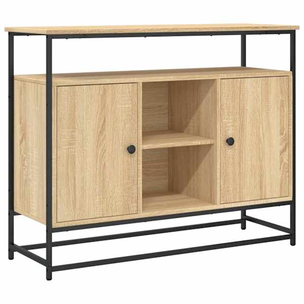 Puhvetkapp, Sonoma tamm, 100 × 35 × 80 cm, tehispuit