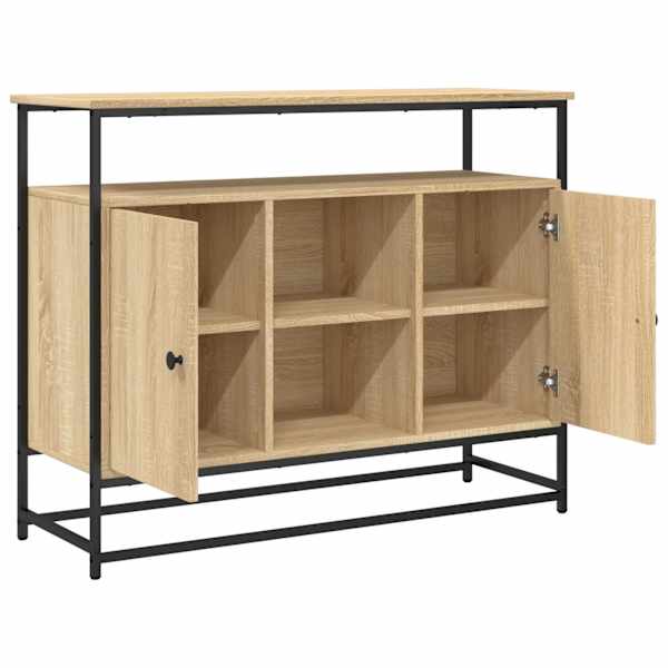 Puhvetkapp, Sonoma tamm, 100 × 35 × 80 cm, tehispuit
