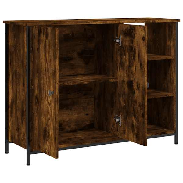Puhvetkapp, suitsutatud tamm, 100 × 33 × 75 cm tehispuit