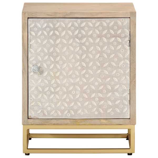 Öökapp, 40 × 30 × 50 cm, mangopuit ja raud