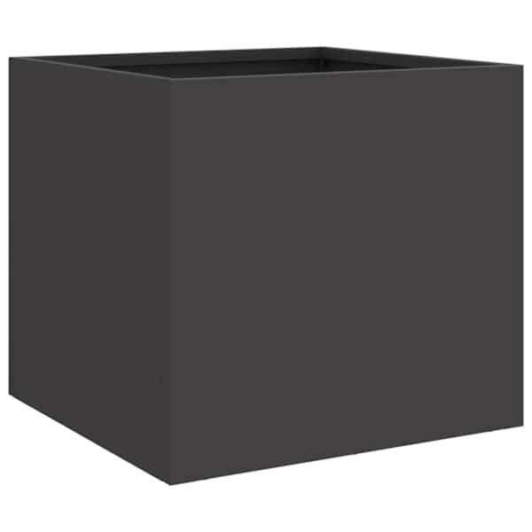 Taimekast 32 × 30 × 29 cm, külmvaltsitud teras – must
