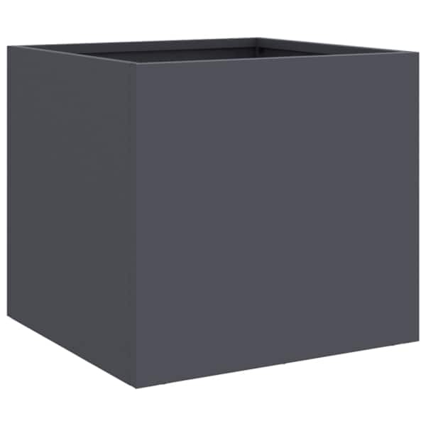Taimekast 32 × 30 × 29 cm, külmvaltsitud teras – antratsiithall