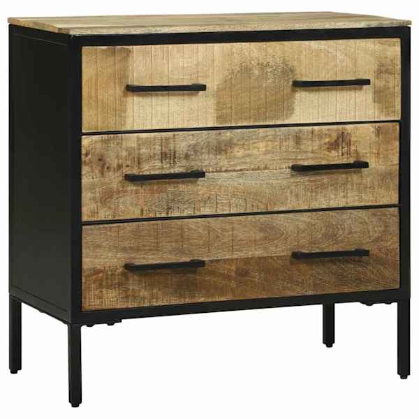 Kõide sahtliga 70 × 35 × 70 cm Mangopuit