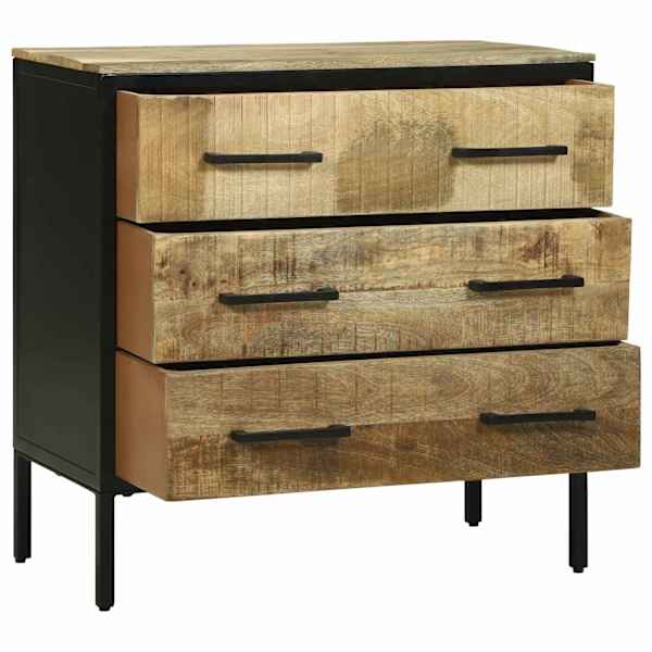 Kõide sahtliga 70 × 35 × 70 cm Mangopuit