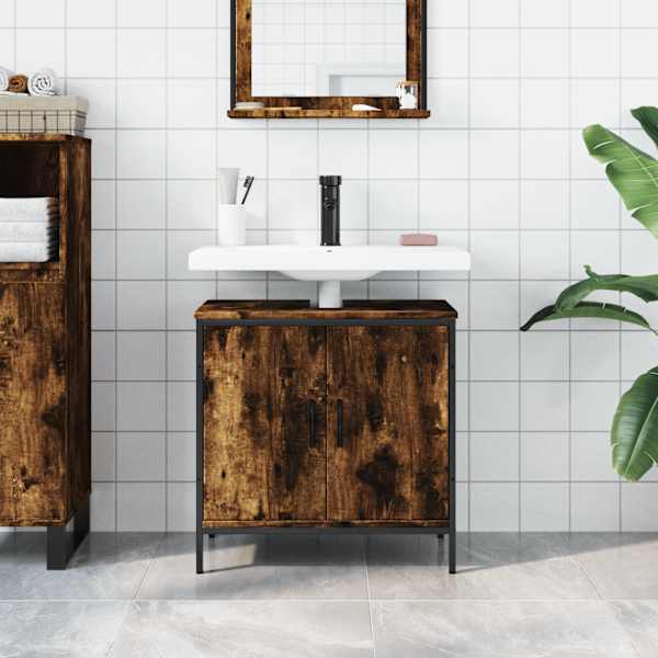Valamukapp, suitsutatud tamm, 60 × 30 × 60 cm, tehispuit