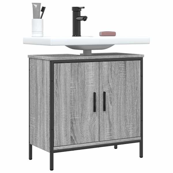 Valamukapp, hall Sonoma tamm, 60 × 30 × 60 cm, tehispuit