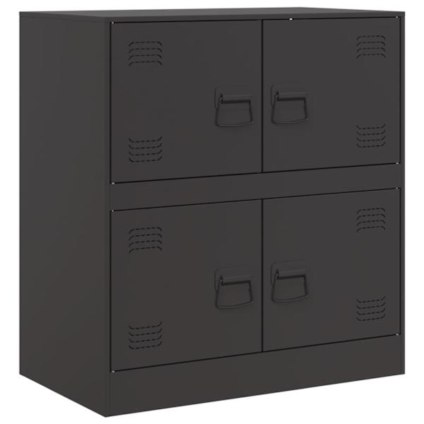 Puhvetkapp, must, 67 × 39 × 73 cm, teras