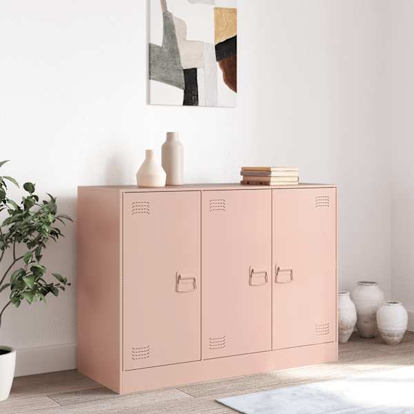 Puhvetkapp, roosa, 99 × 39 × 73 cm, teras