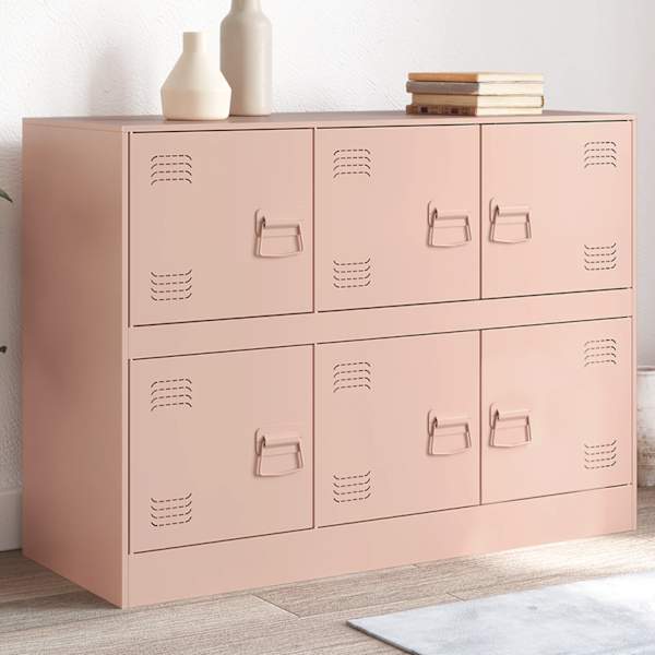 Puhvetkapp, roosa, 99 × 39 × 73 cm, teras