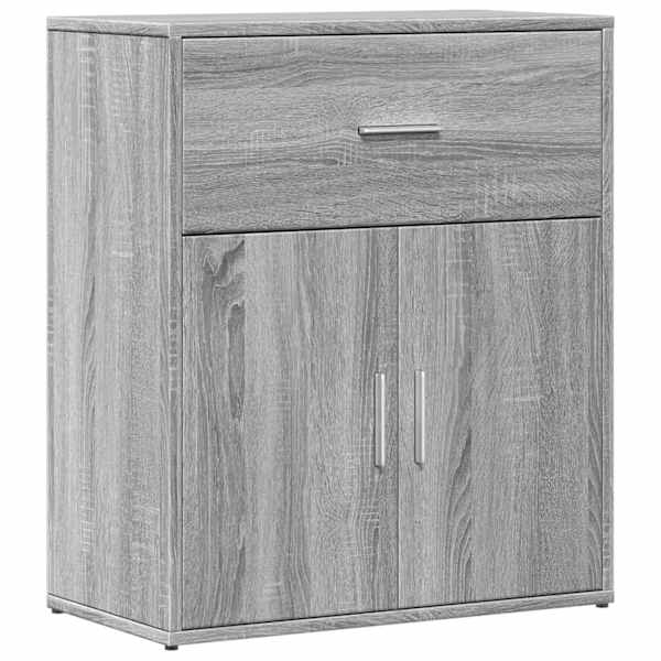 Puhvetkapp, hall Sonoma tamm, 60 × 31 × 70 cm, tehispuit