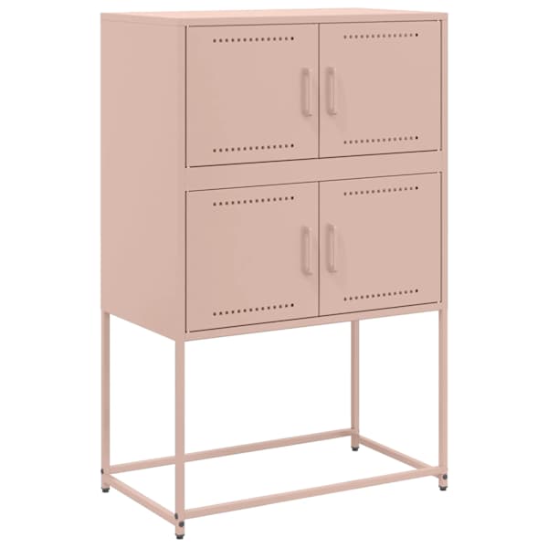 Puhvetkapp, roosa, 68,5 × 38,5 × 107 cm, teras