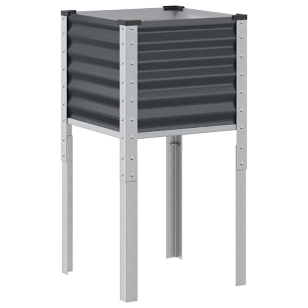 Lillepott 45 × 45 × 88 cm, teras – antratsiithall