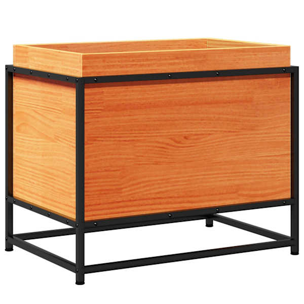 Taimekast 60 × 40 × 50 cm, täismännipuit – vahapruun
